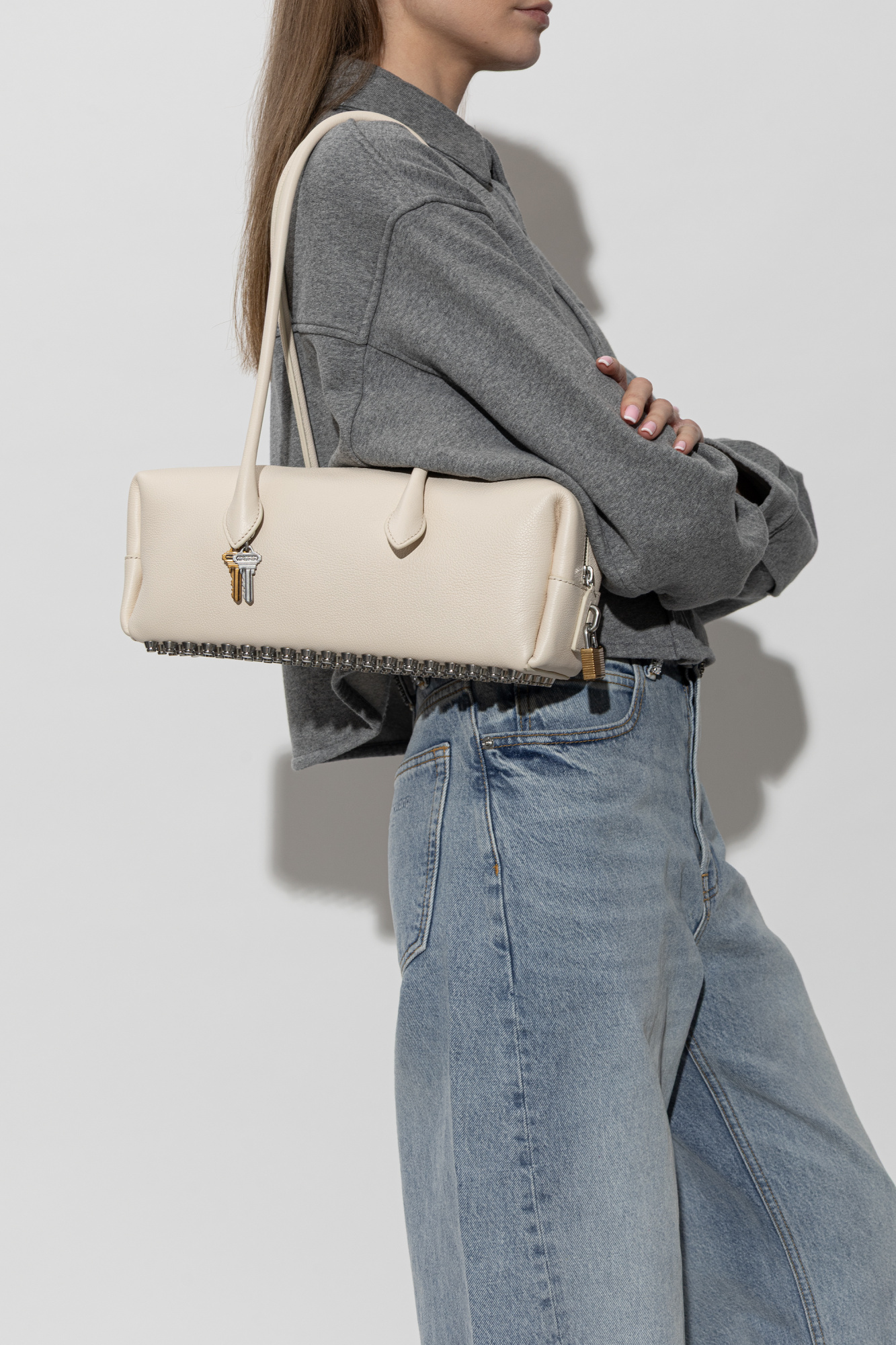 Cream 'Roux Medium' shoulder bag Alexander Wang - Vitkac GB